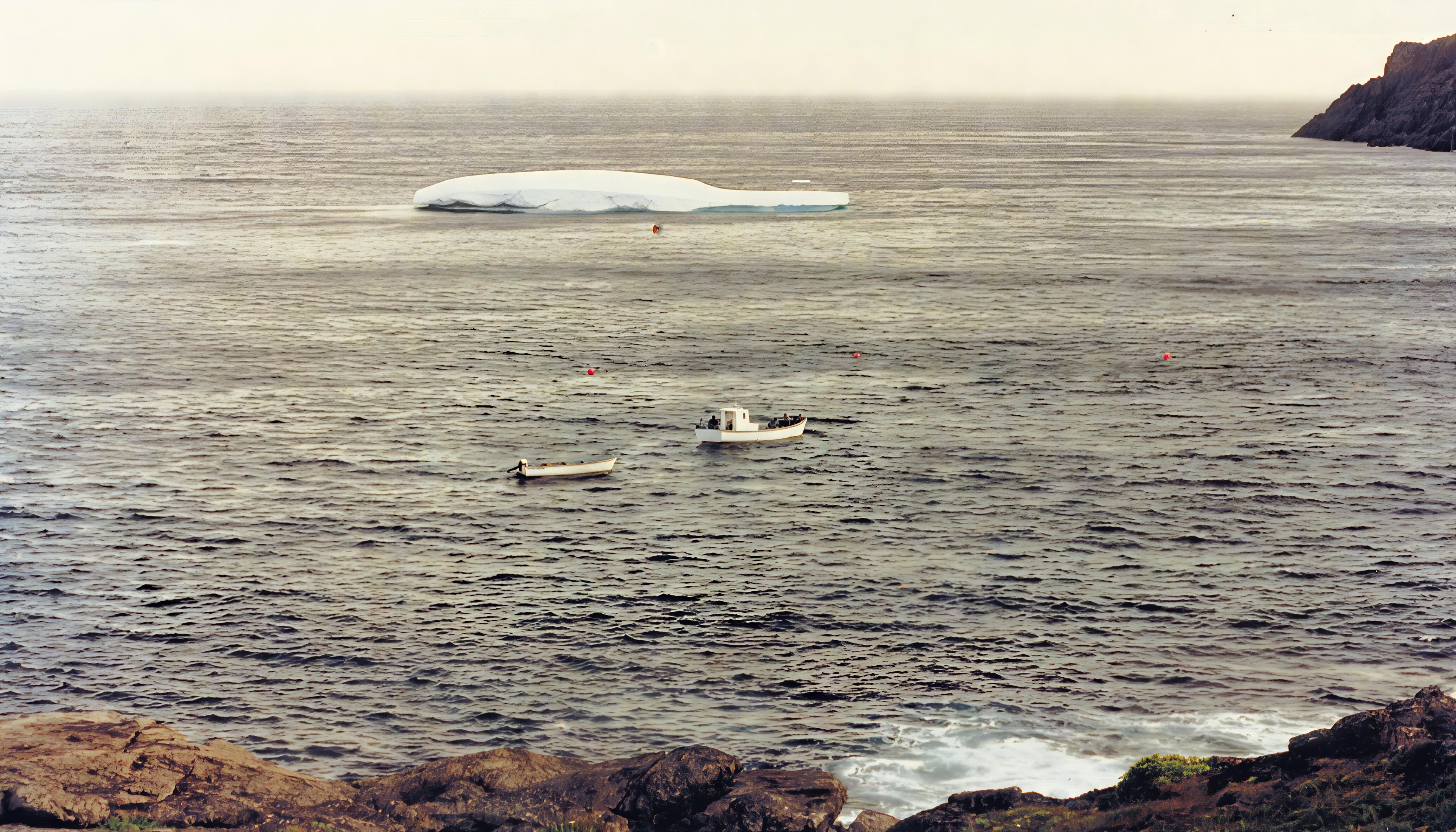 Iceberg off St. Anthony harbor