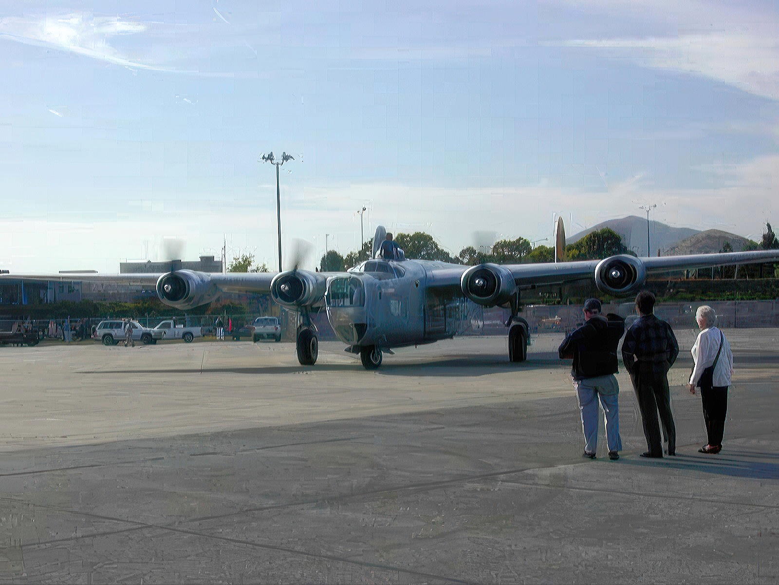 B-24 parks