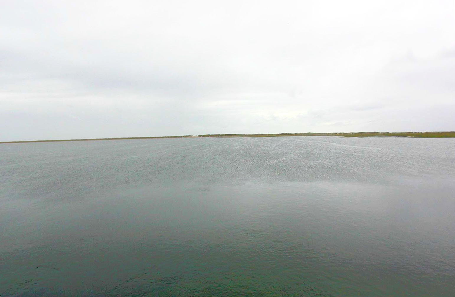 A view across the bay to Jeremy Point