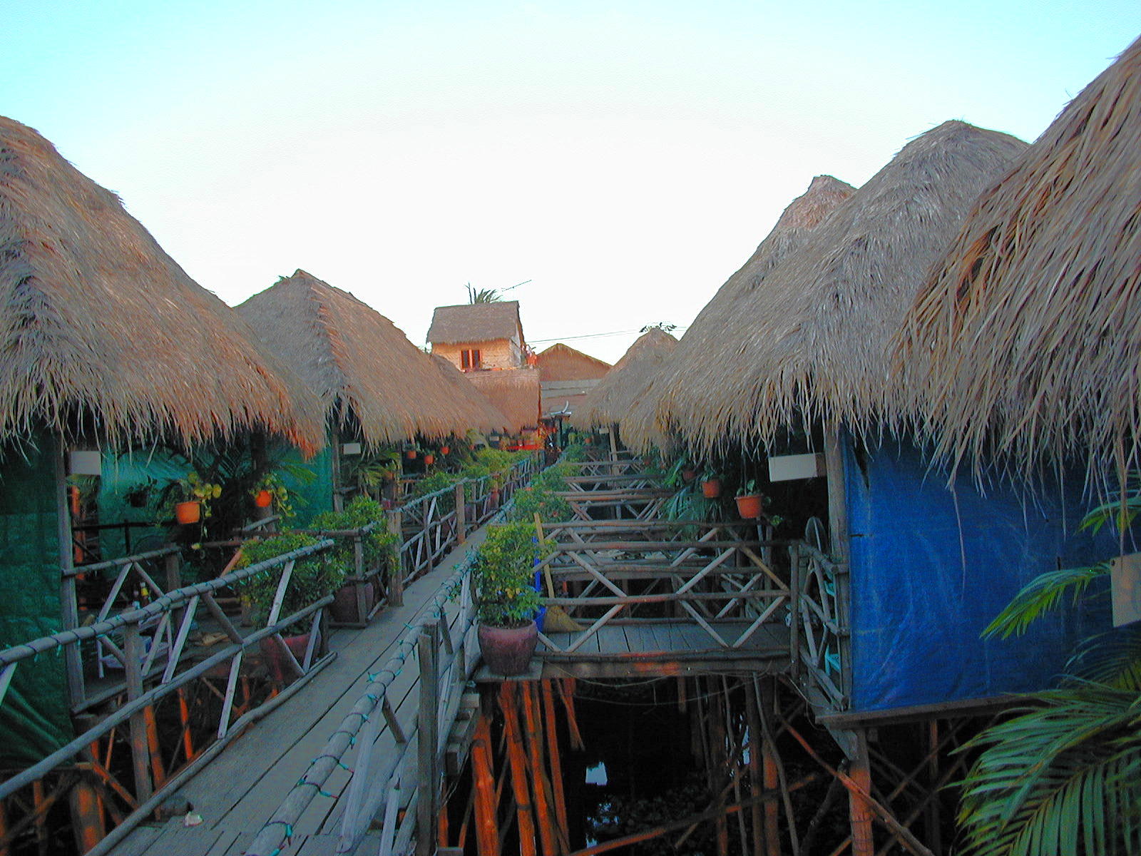 A favorite local haunt for dinner and drinks at dusk
