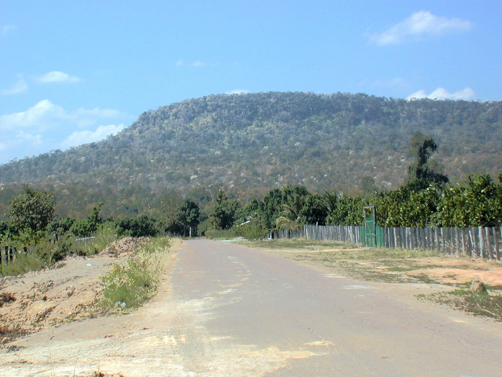 Kirirom park - Nick and I trade places so I can drive up the mountain and back
