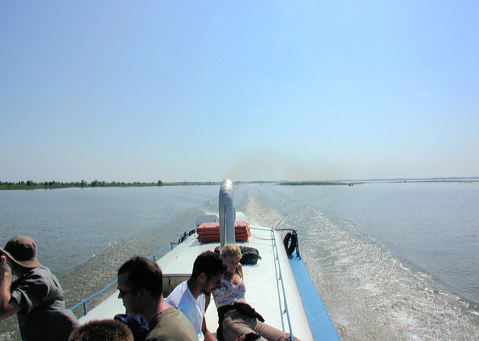 Heading out into the great lake