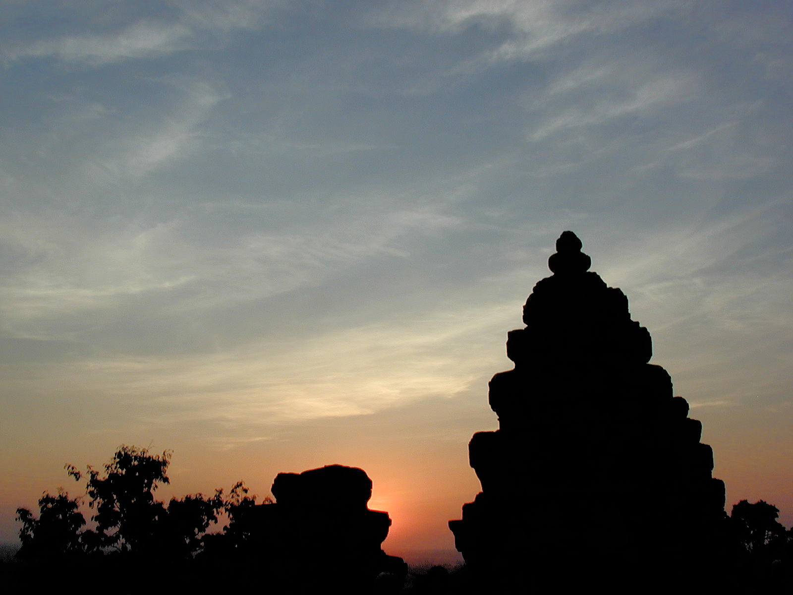 Sunset at Angkor Wat