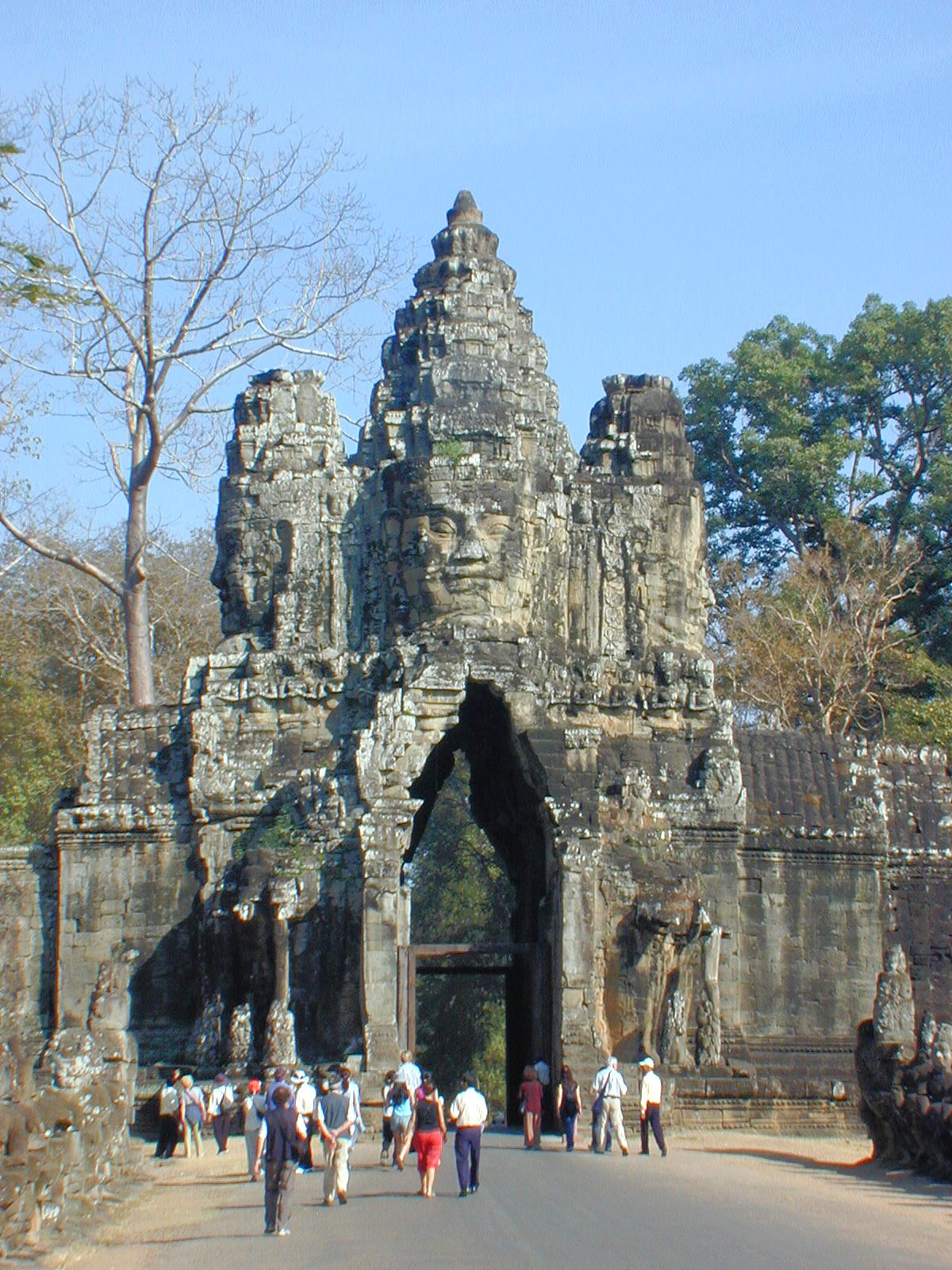 Angkor gate