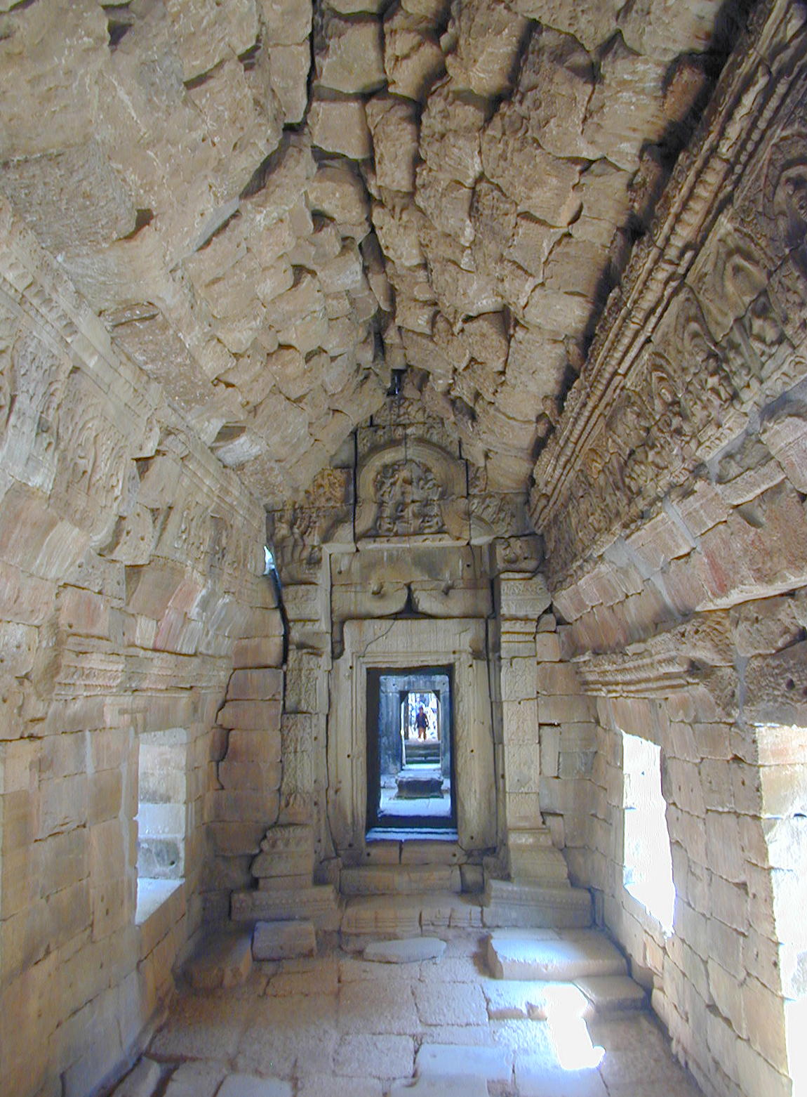 Temple hallway
