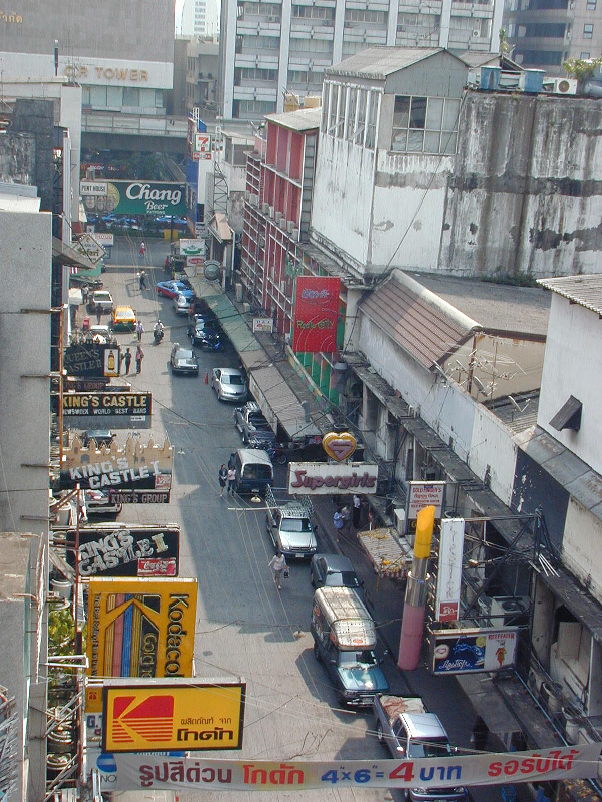 Bangkok's notorious Patpong district by daylight