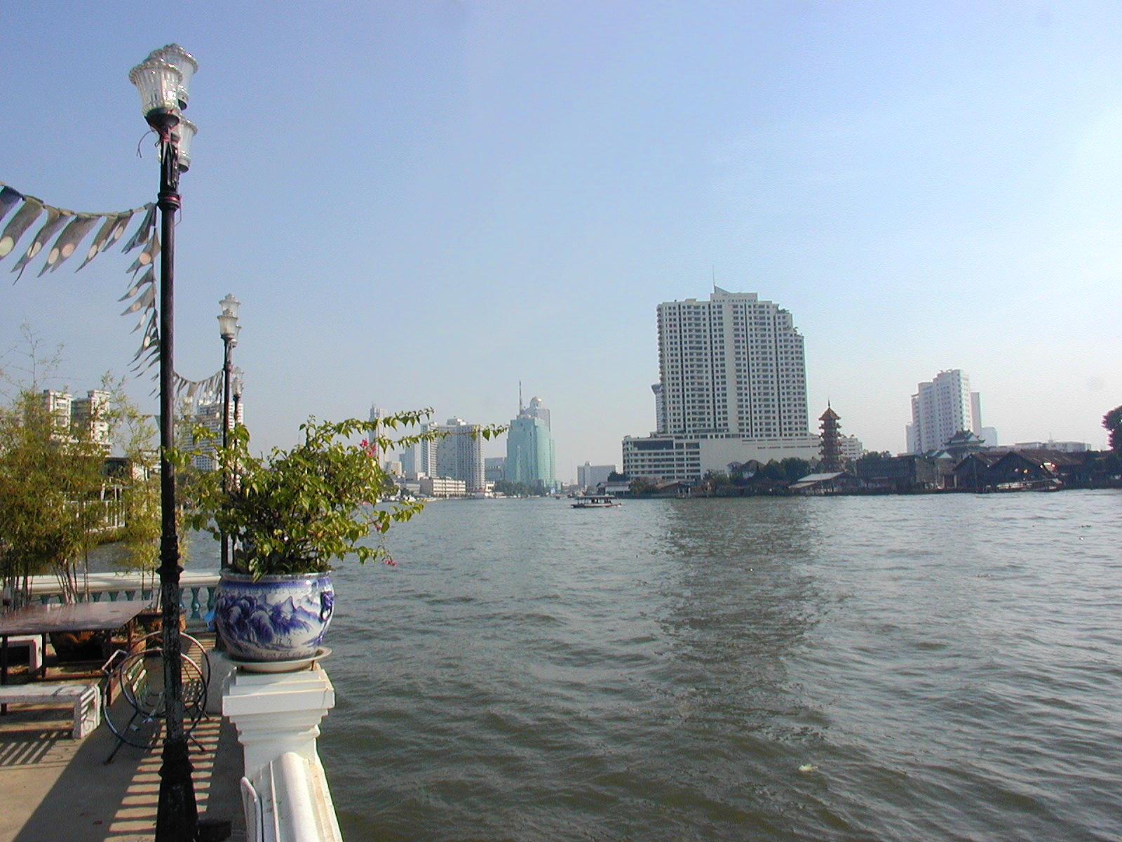 The Chao Praya river