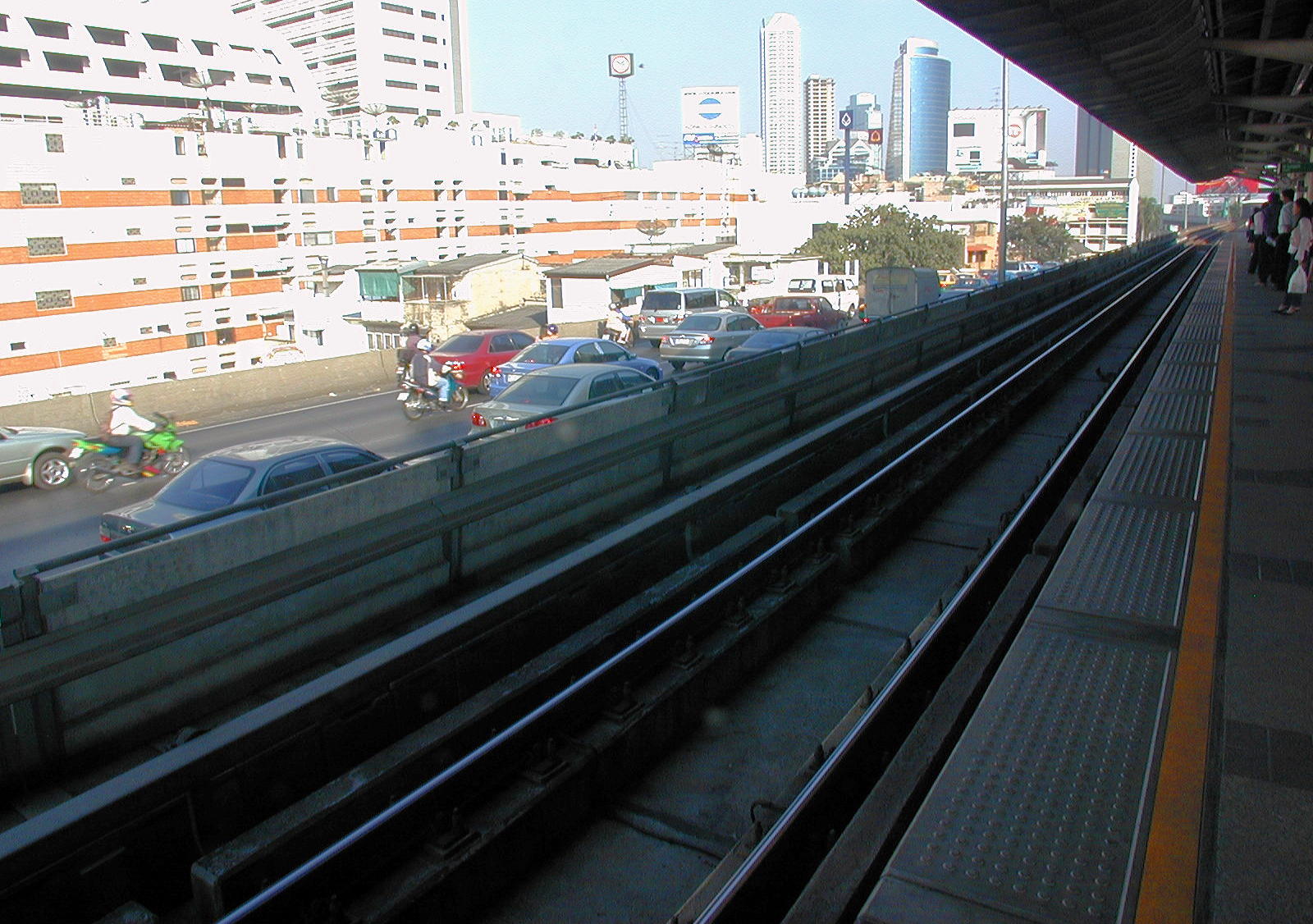 BTS Skytrain platform