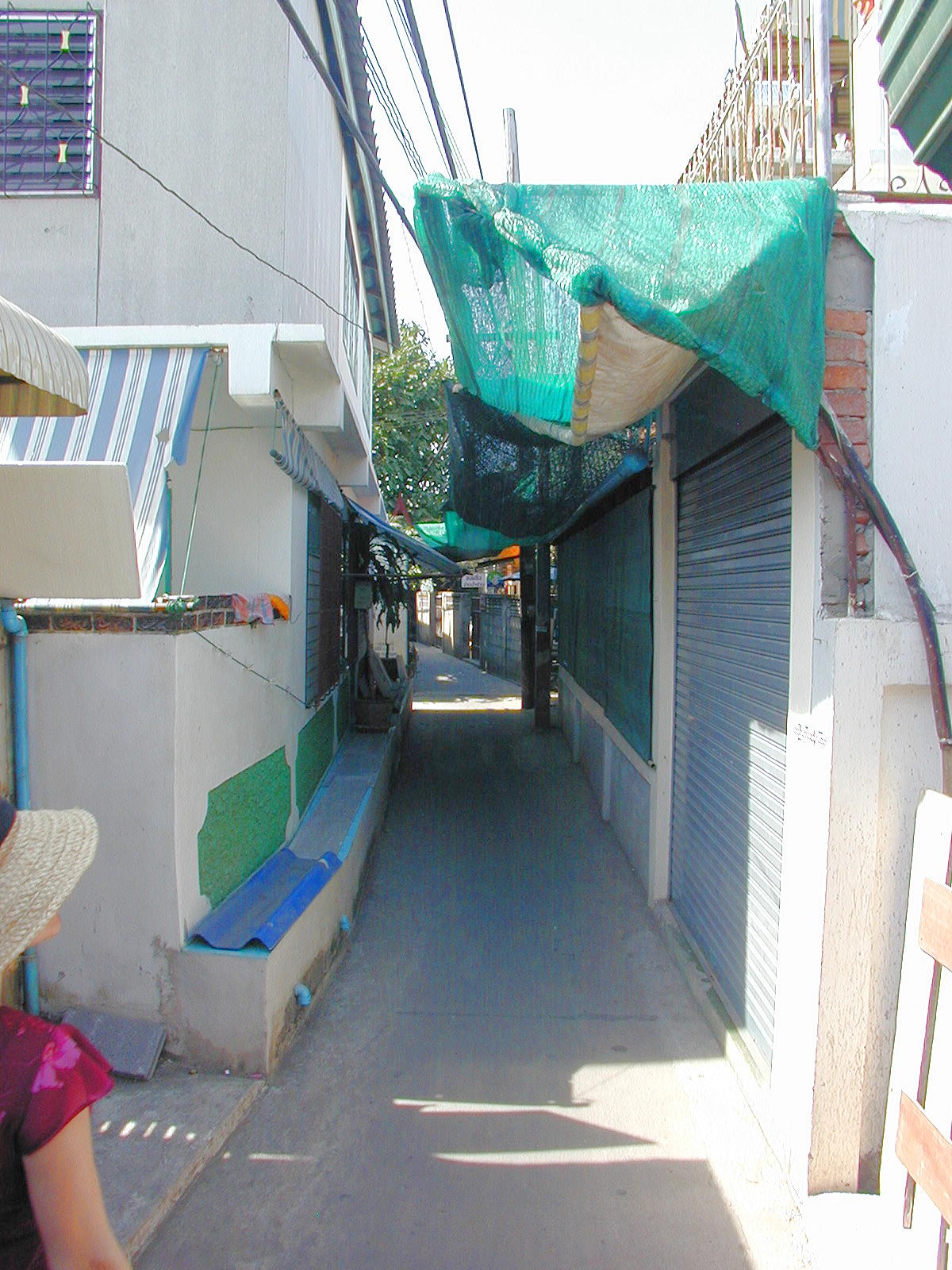 Main street on the island