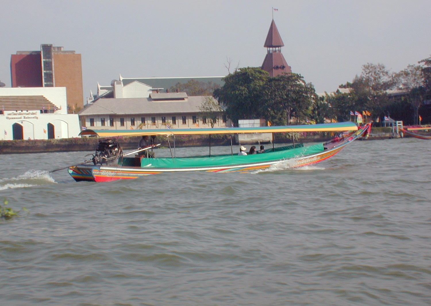 Long-tail boat