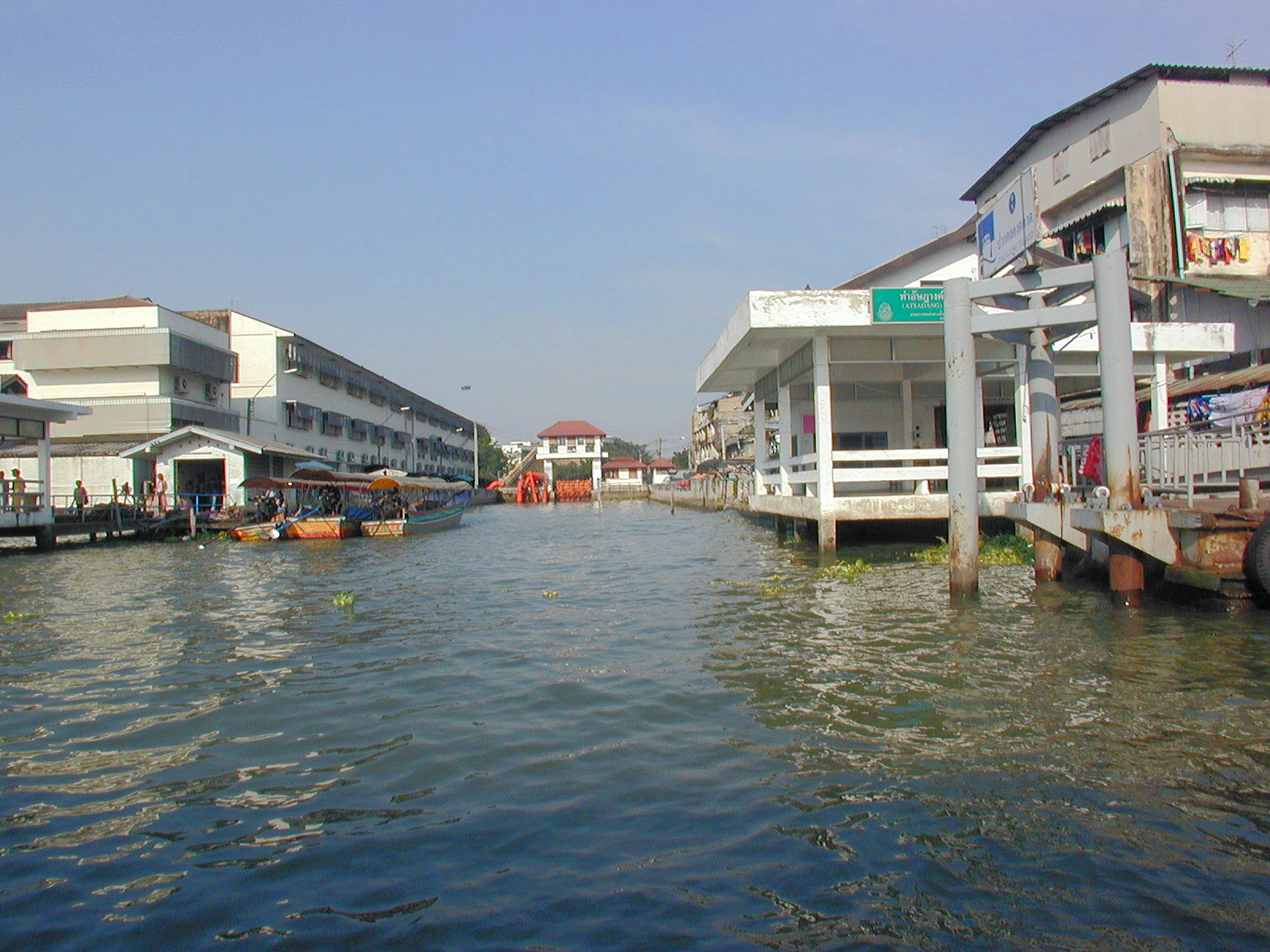 River meets canal