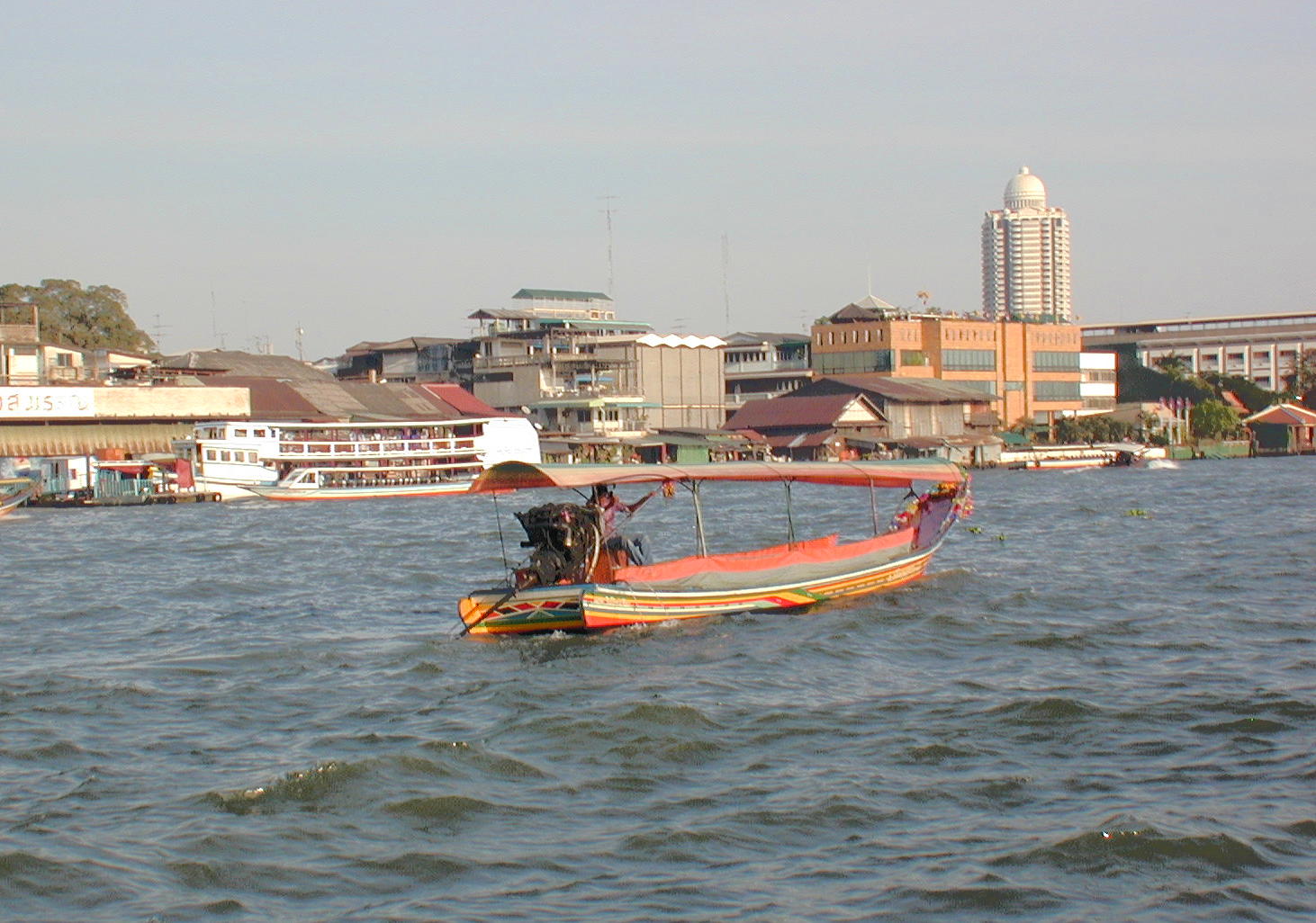 Long-tail boat